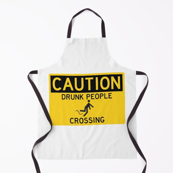 Item preview, Caution Drunk People Crossing designed and sold by nasubi.