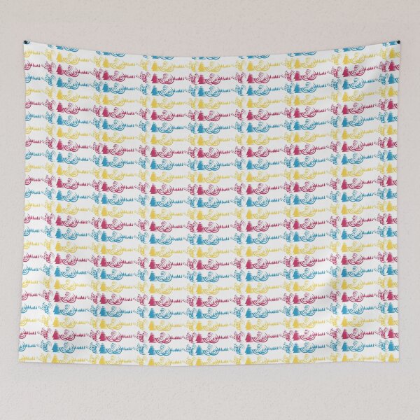 Item preview, colorful doodles designed and sold by mentabludesign.