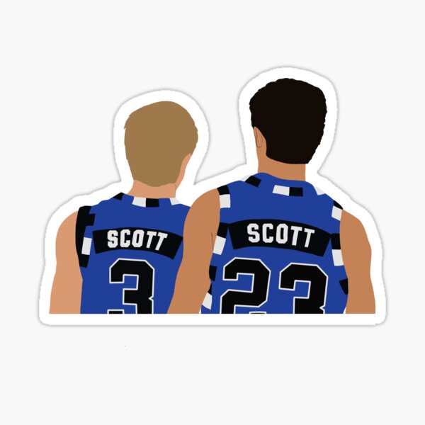 Vista previa del artículo con la obra «Nathan Scott y Lucas Scott», diseñado y vendido por kelseygay.