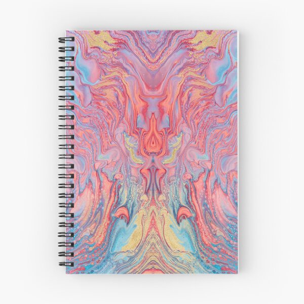 Item preview, Symmetrical Ink Art in Psychedelic Colors designed and sold by WisdomInspired.