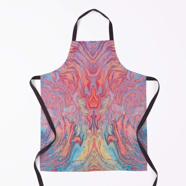 Item preview, Symmetrical Ink Art in Psychedelic Colors designed and sold by WisdomInspired.