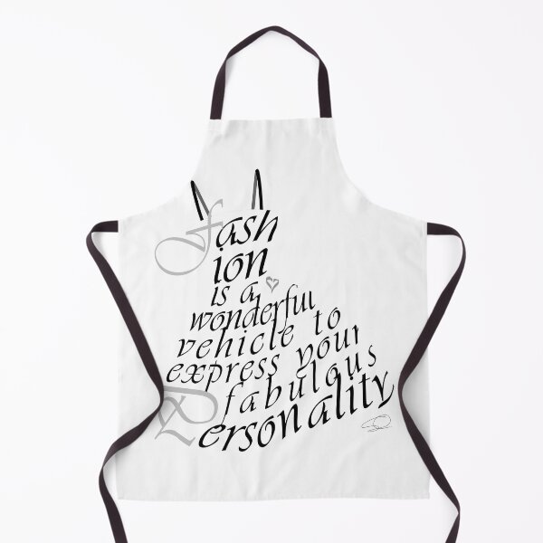 Item preview, Arte de cita de moda - Tipografía de forma de vestido designed and sold by SDupre.
