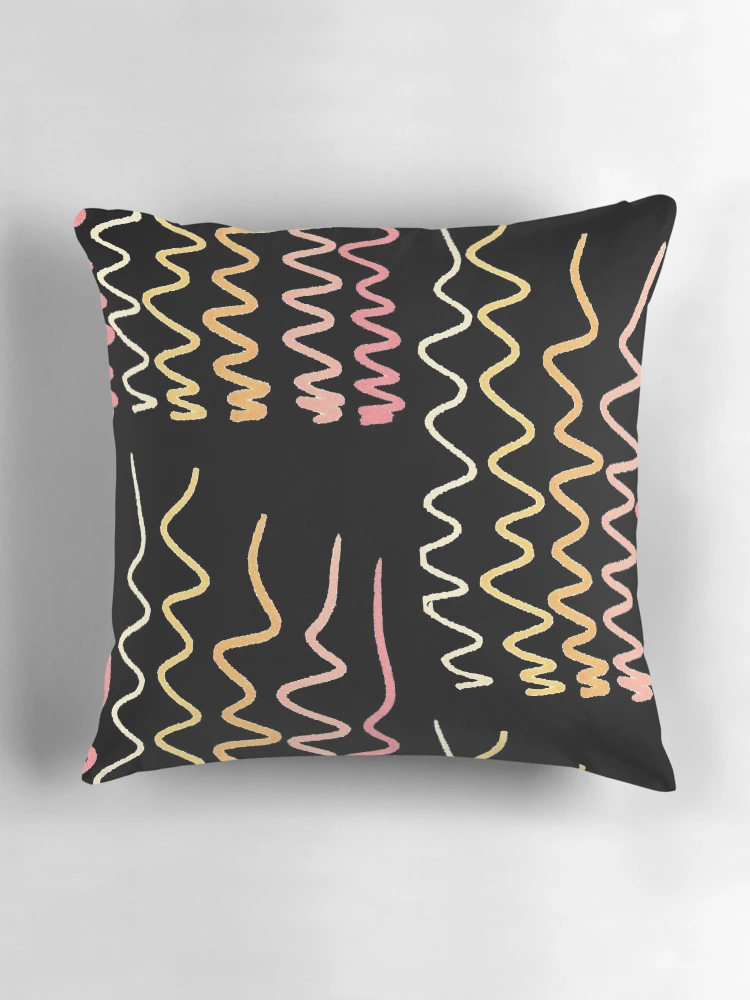 Thumbnail 3 of 4, Pillow, lines Pattern designed and sold by R-arts.