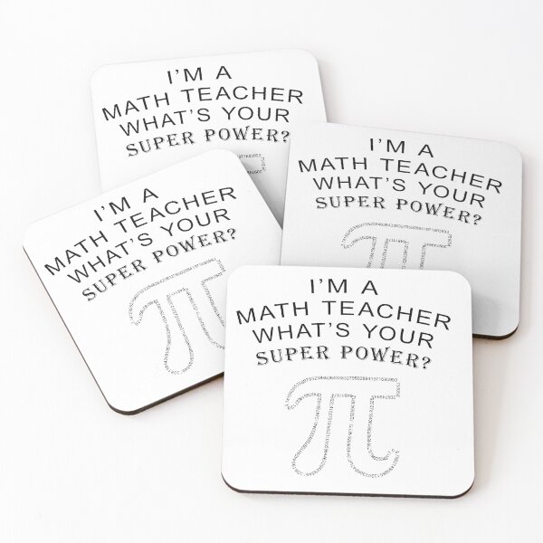 Item preview, I'm a math teacher whats your super power? designed and sold by TshirtTyou.