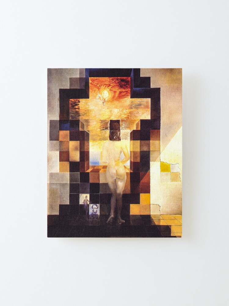 Alternate view of Lincoln in Dalivision by Salvador Dalí Mounted Print