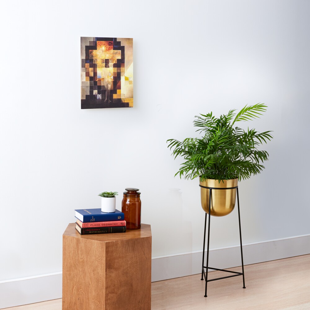 Lincoln in Dalivision by Salvador Dalí Mounted Print