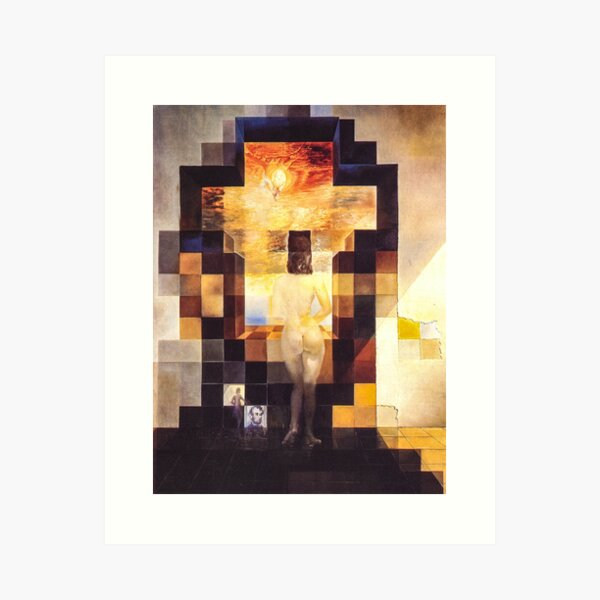 Lincoln in Dalivision by Salvador Dalí Art Print