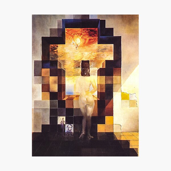 Lincoln in Dalivision by Salvador Dalí Photographic Print
