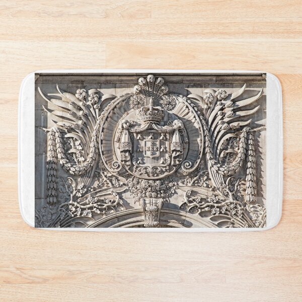 Item preview, Rua Augusta Arch - Extreme Close Up - The Coat Of Arms designed and sold by © Hany G. Jadaa © Prince John Photography.
