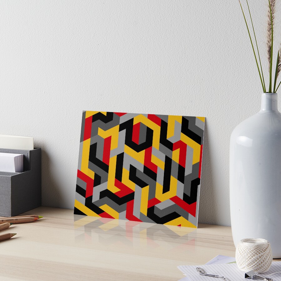 Item preview, Art Board Print designed and sold by quarantineshop.