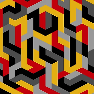 Artwork thumbnail, Isometric Pattern by quarantineshop