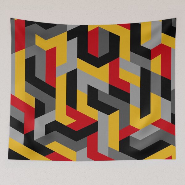 Item preview, Isometric Pattern designed and sold by quarantineshop.