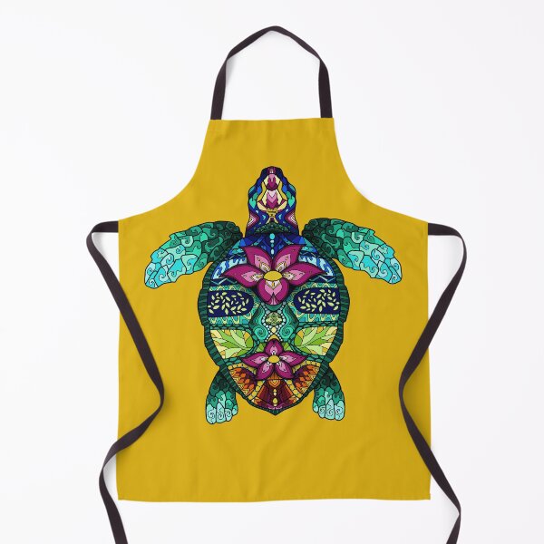 Item preview, Turtle Sage - Colourful animal mandalas designed and sold by SeraphineArts.