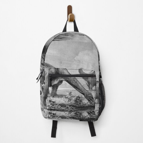 Item preview, brontosaurs illustration by Heinrich Harder designed and sold by Vintage Designs +.