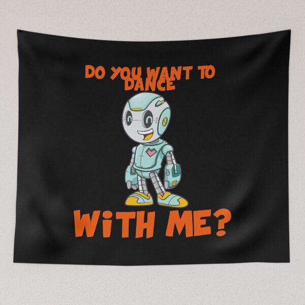 Item preview, Robot, dancing, funny gift idea, party designed and sold by ThommyBLN.
