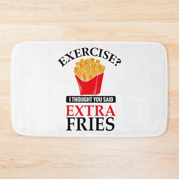 Item preview, Extra Fries Delicious French fries saying designed and sold by tarek25.