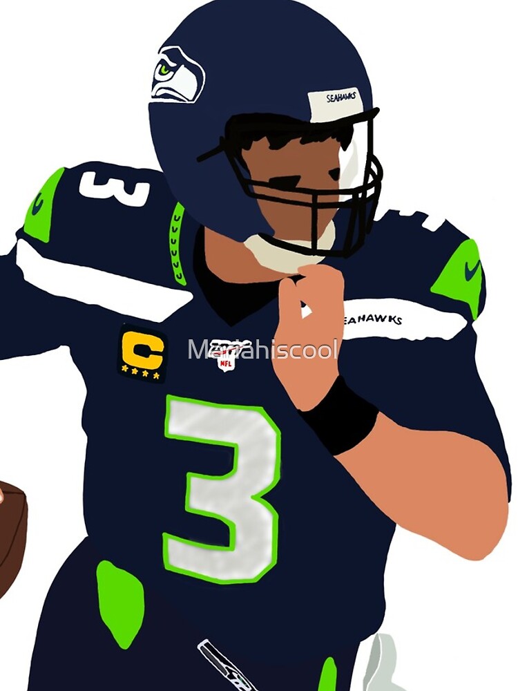 Russell Wilson Sticker for Sale by Mariahiscool