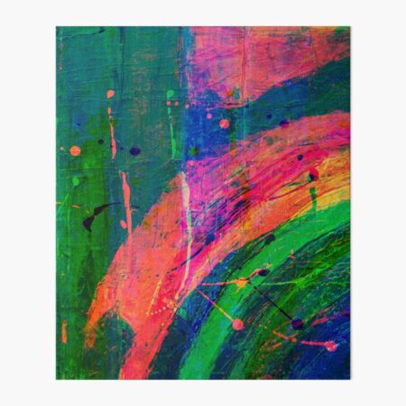 Splatter Paint  Art Board Print for Sale by huz101