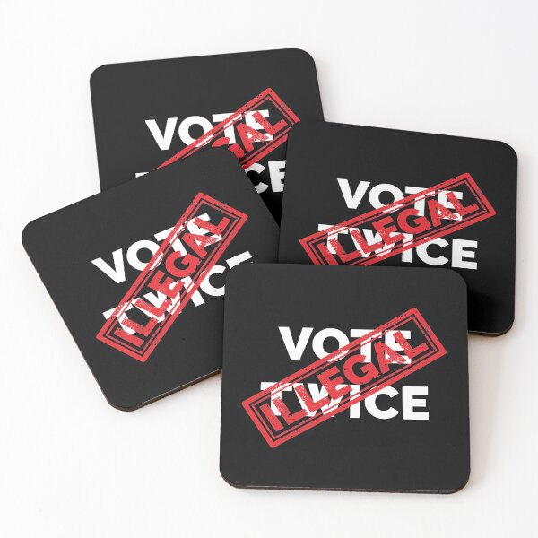 Item preview, TRUMP ILLEGAL VOTE TWICE  designed and sold by TheFirstOne.