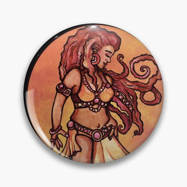 Item preview, Autumn Moon Belly Dancer Goddess designed and sold by FrictionMaxxing.