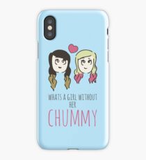 What's A Girl Without Her Chummy iPhone Case