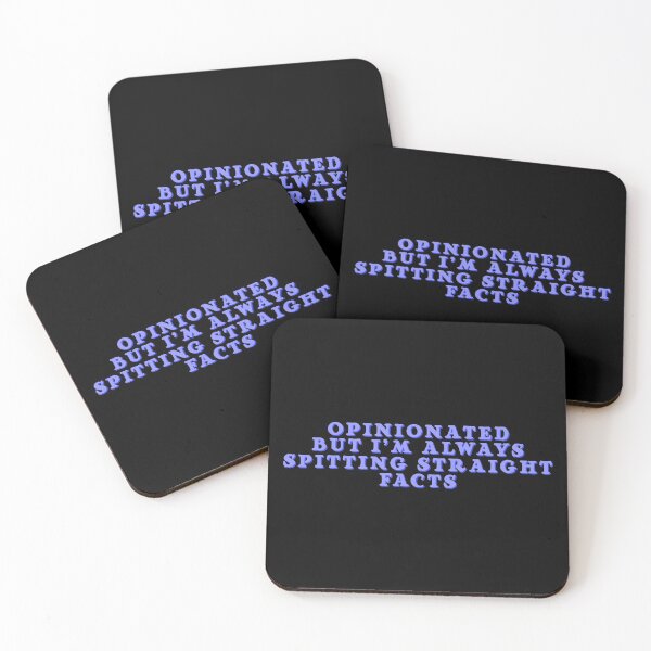 Item preview, JOPPING Super M Opinionated But I'm Always Spitting Straight Facts LYRICS Blue designed and sold by SugarSaint.