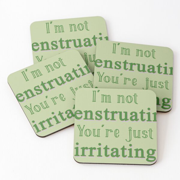 Item preview, I'm not menstruating. You're just irritating. designed and sold by extraonions.