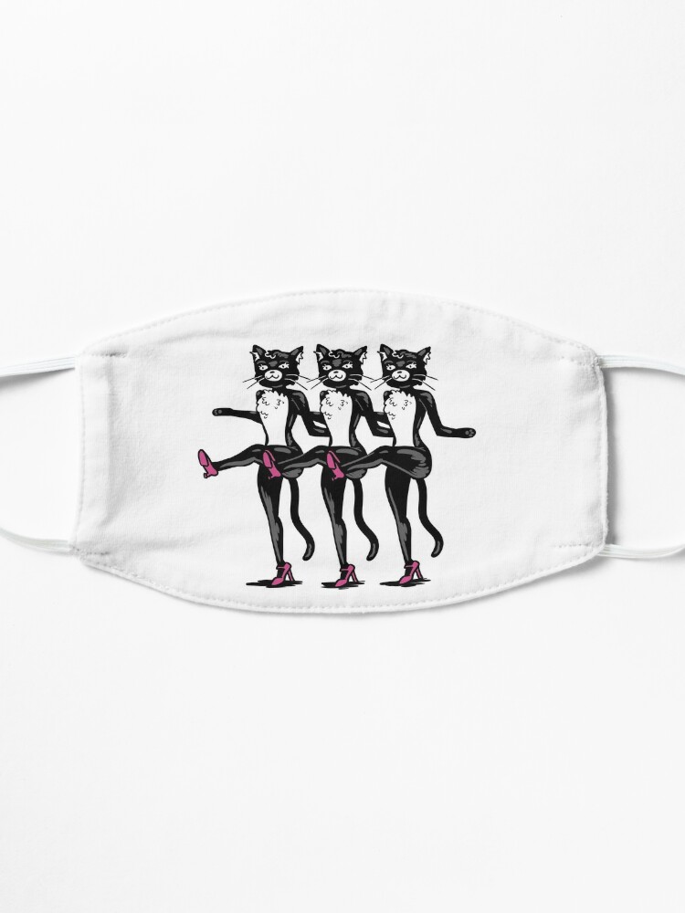 Alternate view of Cats Can-Can Dance | Cabaret Kitty Mask