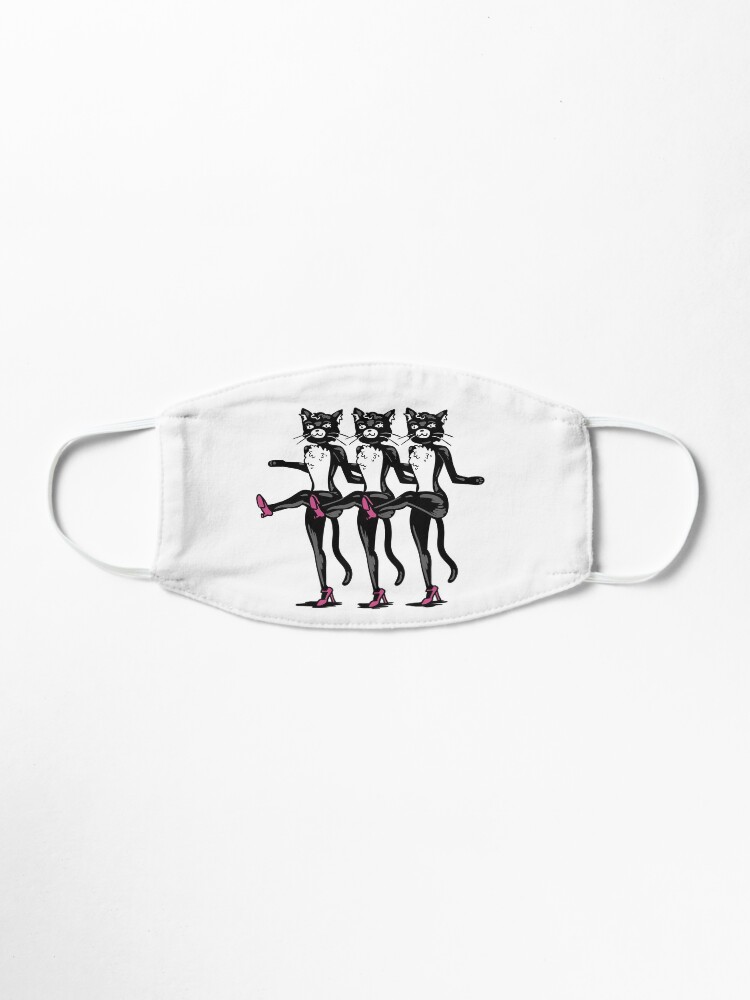 Alternate view of Cats Can-Can Dance | Cabaret Kitty Mask