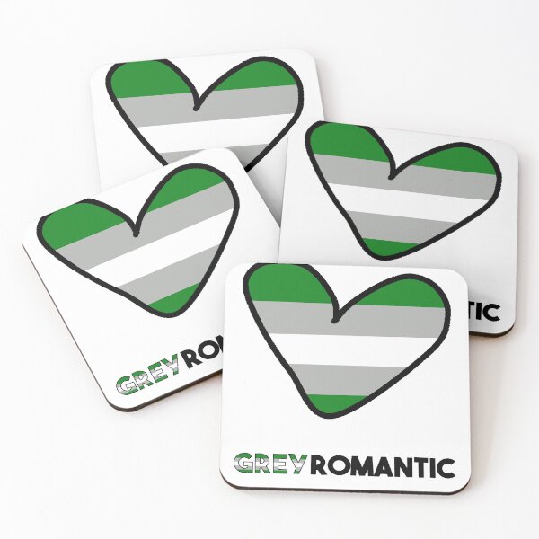 Item preview, LGBTQ+ Grayromantic Heart- Love  designed and sold by VtheArtist.