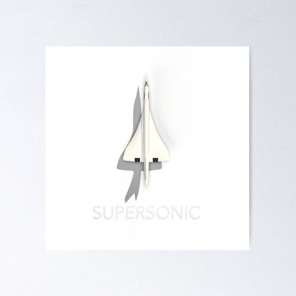 Item preview, Supersonic White designed and sold by TheGenesisArk.