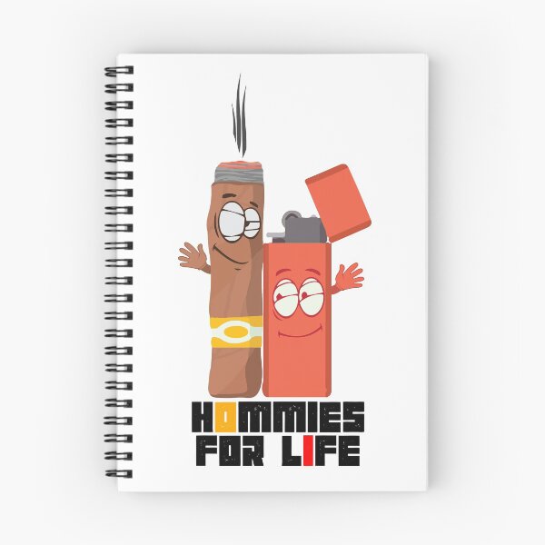 Item preview, Cigar smoking friends with lighter, hommies for life designed and sold by tarek25.