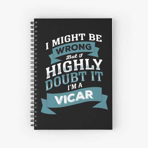 Item preview, I MIGHT BE WRONG BUT I HIGHLY DOUBT IT I'M A VICAR designed and sold by flamingarts.
