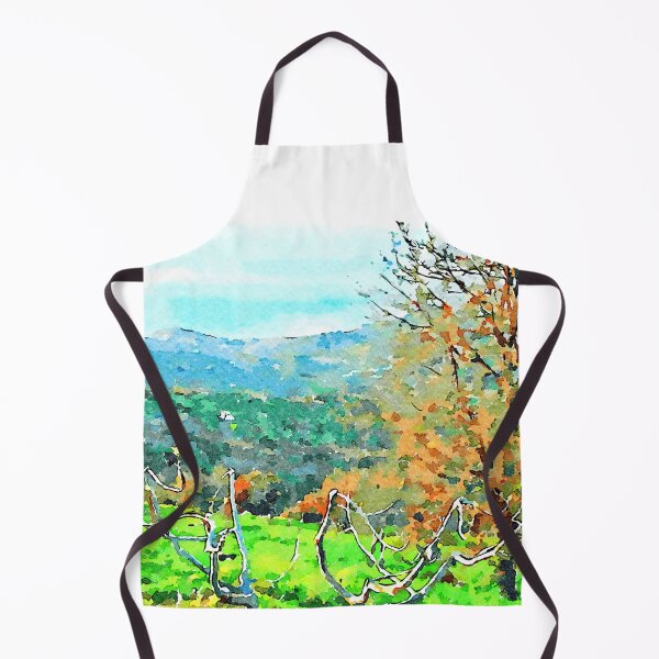 Item preview, Laureana Cilento: landscape with autumn tree and vineyard designed and sold by Giuseppe Cocco.