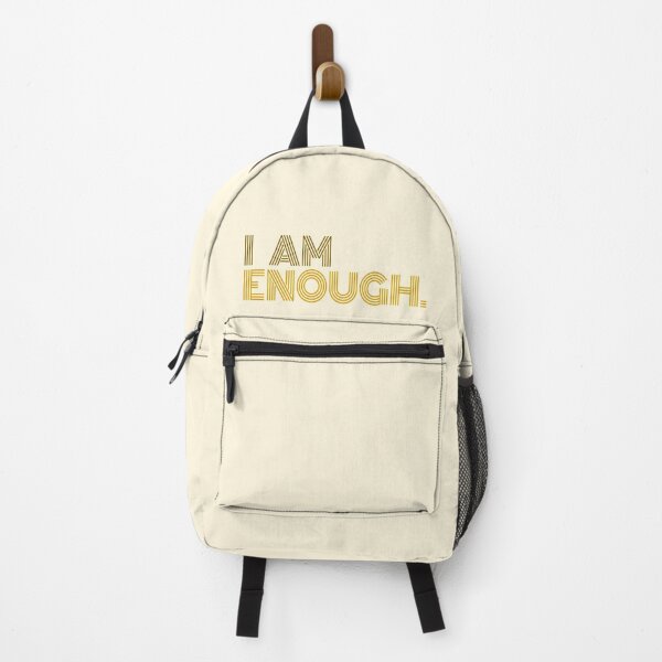 Item preview, I AM ENOUGH powerful affirmation quote designed and sold by sherinartshop.