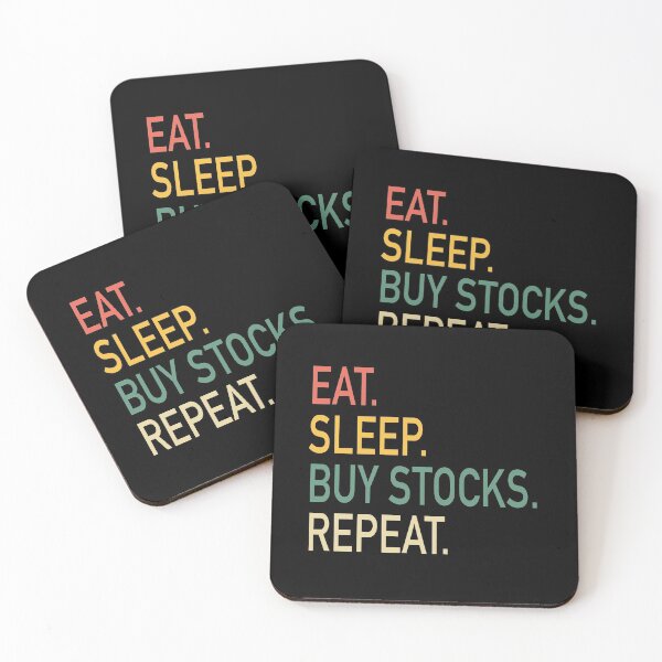 Item preview, Eat sleep stocks invest capitalism designed and sold by RJ-Art.