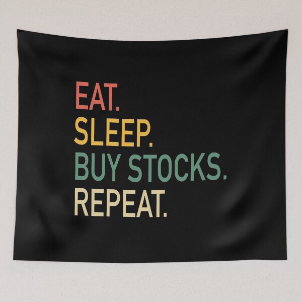 Item preview, Eat sleep stocks invest capitalism designed and sold by RJ-Art.