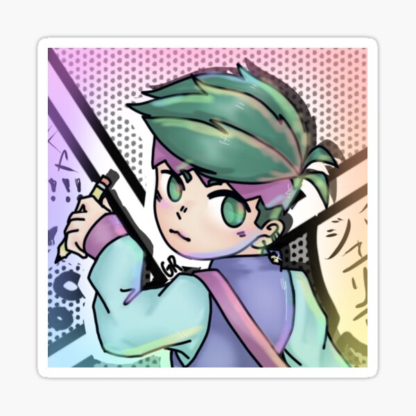 Multicolor Rohan Sticker