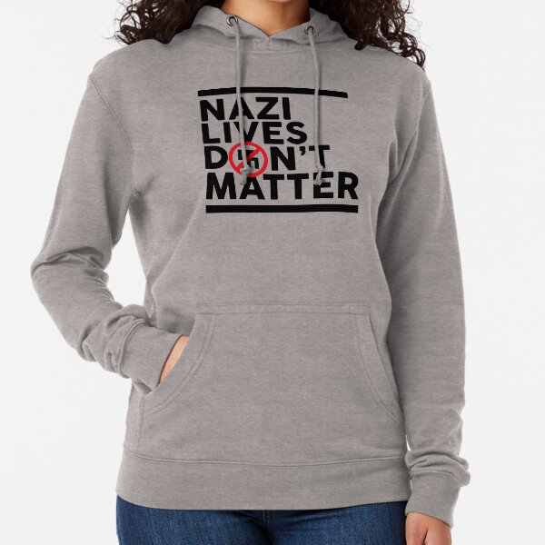 Vista previa del artículo con la obra «Las vidas nazis no importan», diseñado y vendido por RafaRodrix.
