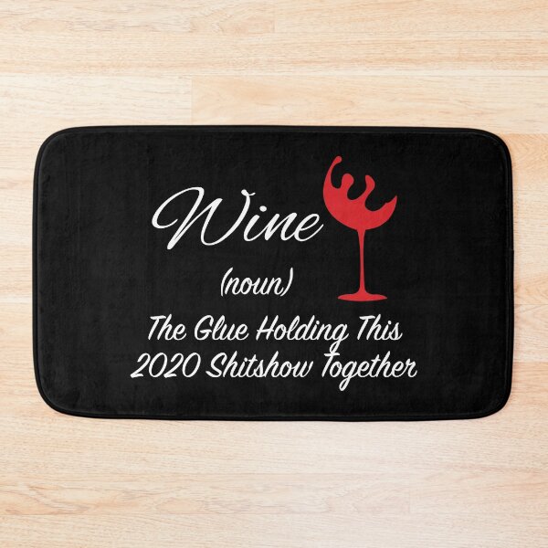 Item preview, Liquor Wine The Glue Holding This 2020 Shitshow Together designed and sold by YaliliArt.