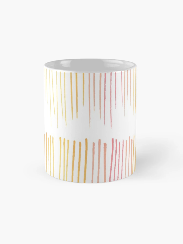 Thumbnail 4 of 6, Coffee Mug, Colorful lines Pattern designed and sold by R-arts.