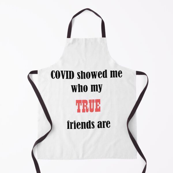 Item preview, COVID showed me who my true real friends are - Pink & Black designed and sold by Deegital18.