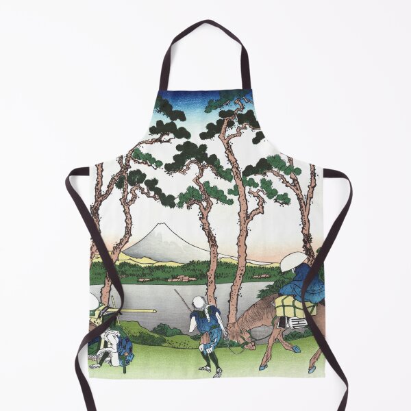 Item preview, Hodogaya on the Tokaido Highway by Katsushika Hokusai designed and sold by Takeda-art.