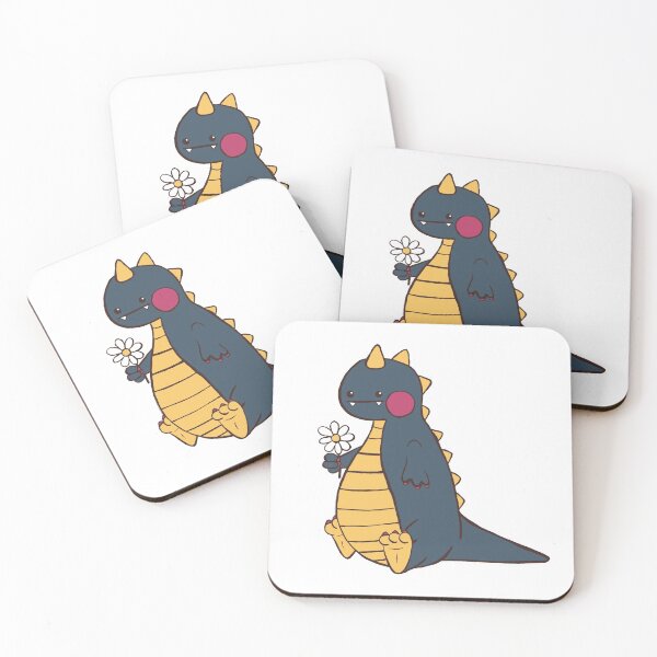 Item preview, Dinosaur holding a flower designed and sold by KerenzaL.