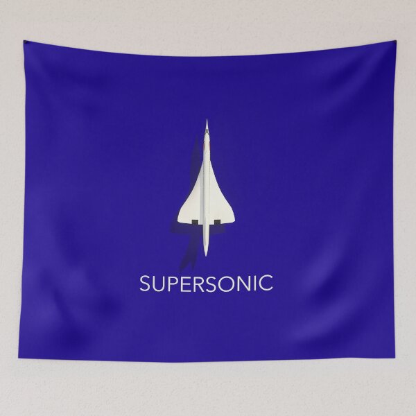 Item preview, Supersonic Blue designed and sold by TheGenesisArk.