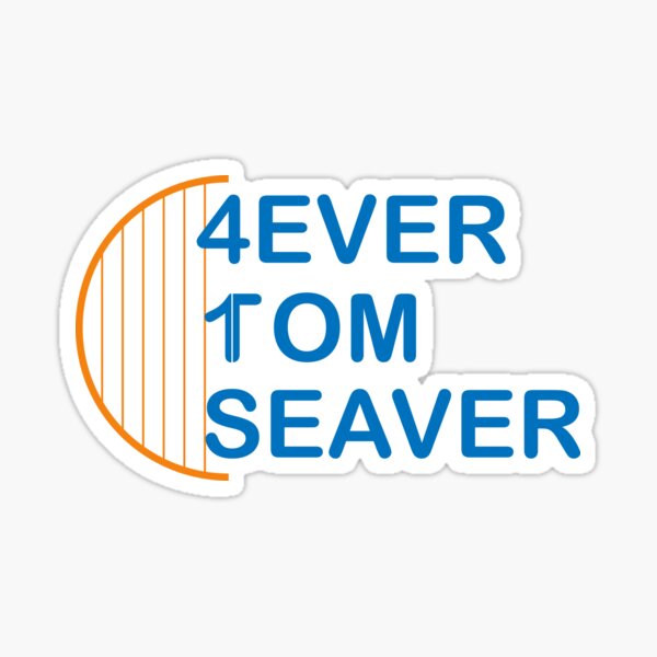 Tom Seaver #41 Jersey Number Sticker for Sale by StickBall