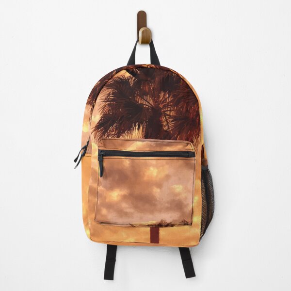 Item preview, Palm Trees Sunset and the Orange Sky designed and sold by PlanetPrints.