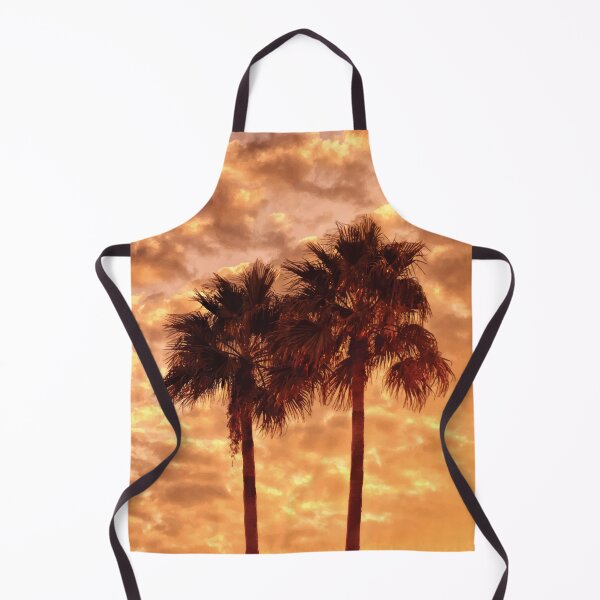Item preview, Palm Trees Sunset and the Orange Sky designed and sold by PlanetPrints.