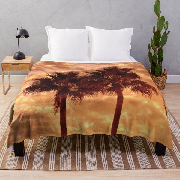 Item preview, Palm Trees Sunset and the Orange Sky designed and sold by PlanetPrints.