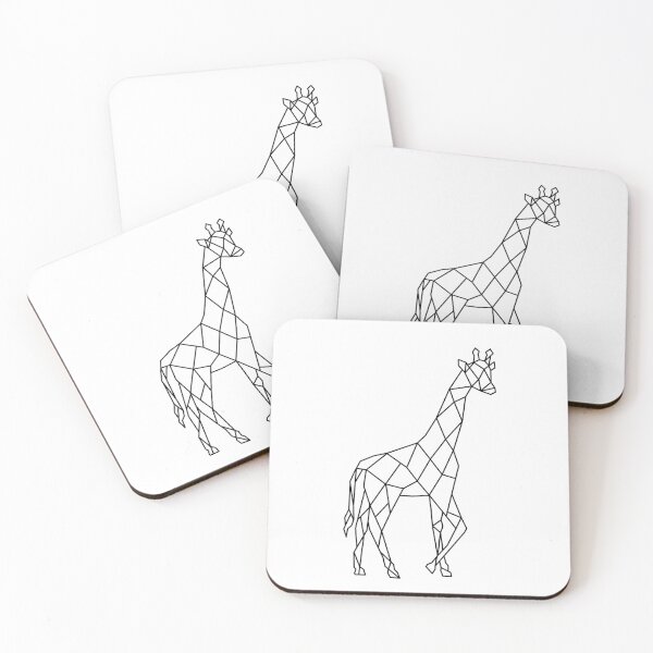Item preview, Geometric giraffe designed and sold by The-Fancy-Space.